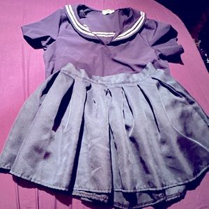 Girls cosplay My hero Academia outfit